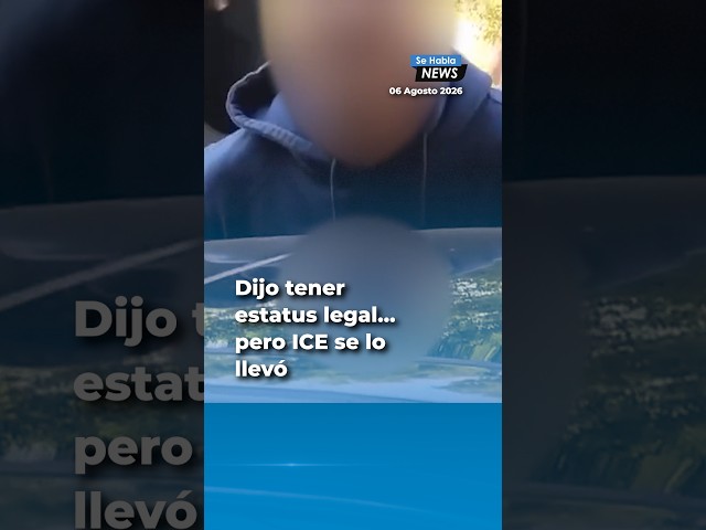 Dijo estar protegido por DACA… pero ICE lo arrestó 👀