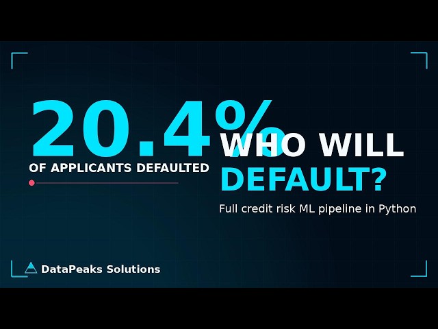 Loan Default Prediction with Python | numpy, pandas, matplotlib, sklearn(Full Project) | #python