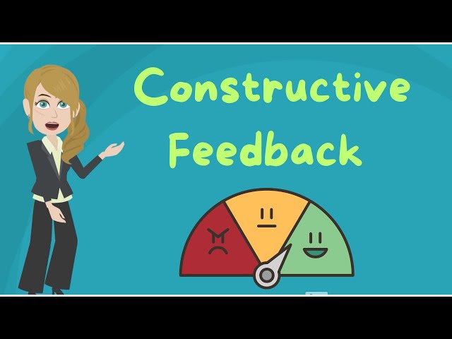 Giving Constructive Feedback in the Workplace