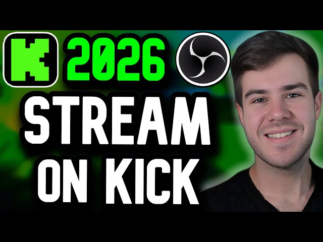 How to Stream on Kick in 2026 (COMPLETE Beginner's Guide)