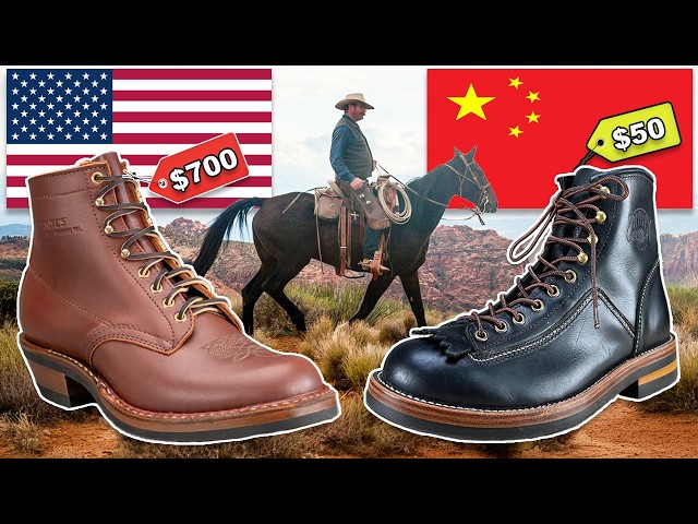(Real vs Fake) Is it just a $700 logo? - White’s Boots