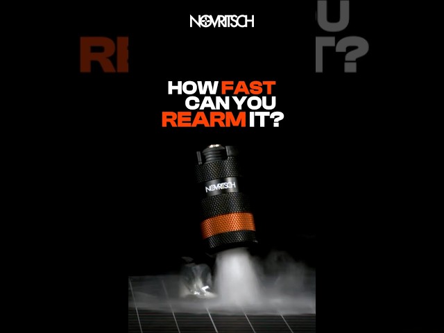 How Fast Can You Rearm It ⏱️ #airsoft #grenade #tutorial #novritsch