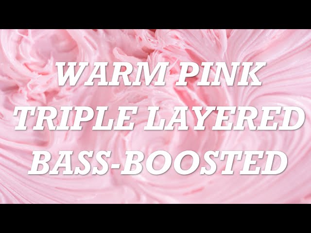 Rich Mix of Triple Layered Pink Noise with Boosted Bass. All-Embracing, Velvety Auditory Goodness