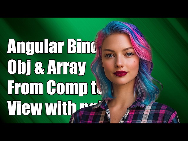 Angular binding object with array from component to view with ngModels