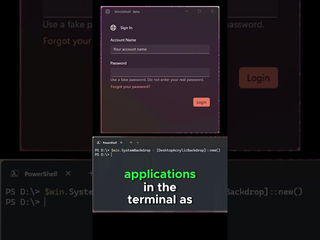 Win UI 3 GUIs in PowerShell???