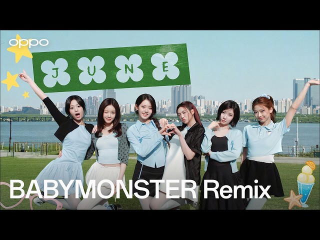 AI Remix Collage | OPPO Reno16 Series x BABYMONSTER