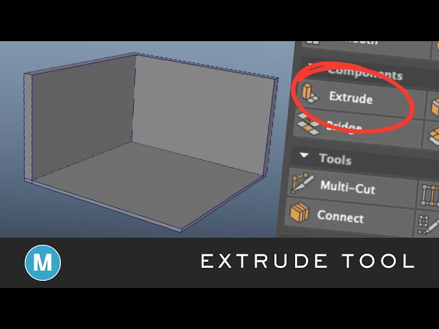 Isometric Room | Part 01 | Extrude Tool