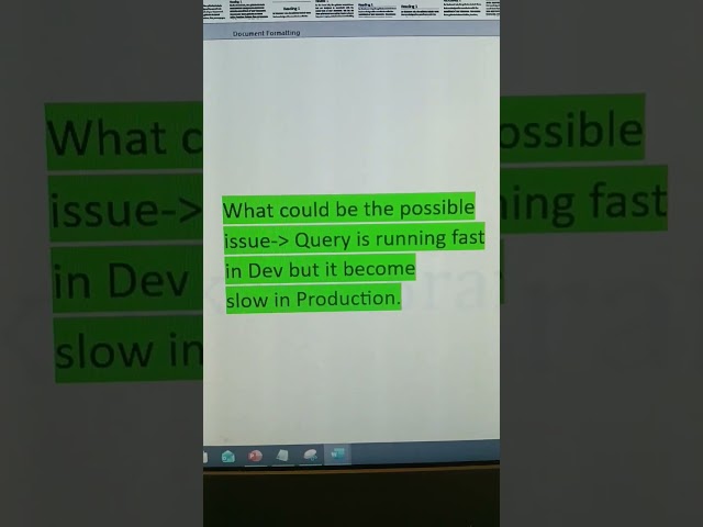 SQL interview questions #Dev vs Prod #SQL hack to Crack interview #SQL and PLSQL DEVELOPER interview