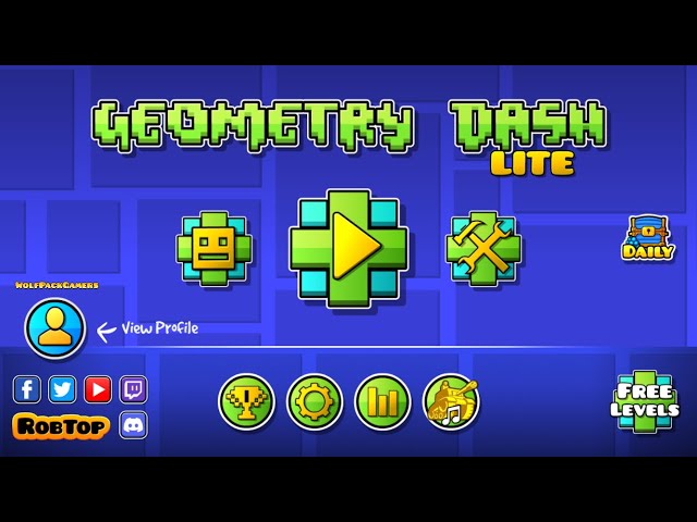 GEOMETRY DASH LITE HAS ONLINE LEVELS NOW?!