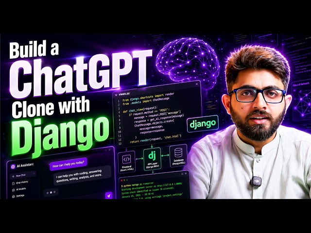 Build a ChatGPT Clone with Django - Create AI-Powered Web Apps Using Django