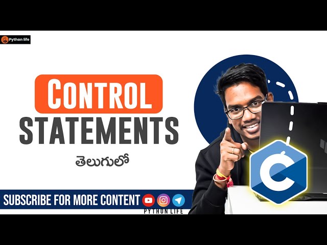 Control statement in C Language  Telugu