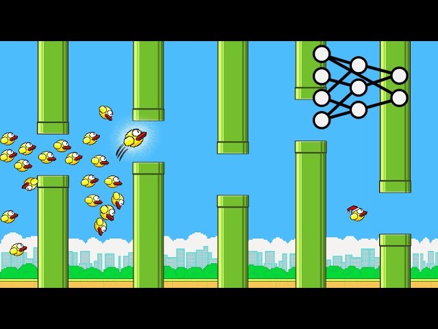 A.I. Learns to play Flappy Bird