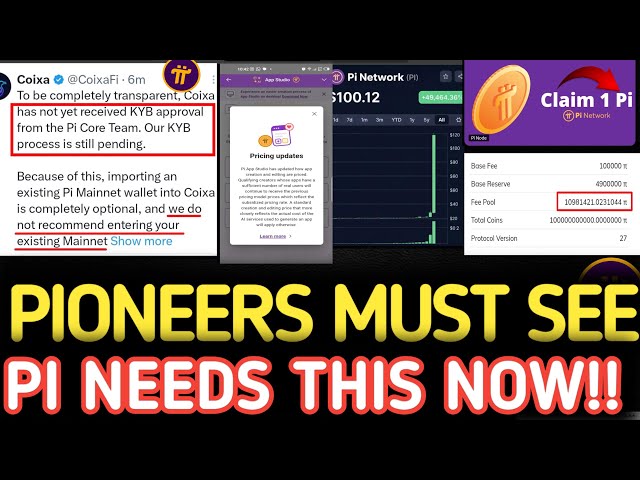 Pi Network Update; YOU HOLD PI, More PI KYB Businesses, 11M Fees, and PI Real Demand, Pi Coin Price