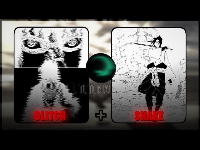 GLITCH+ SHAKE TUTORIAL ALIGHT MOTION ⚡  || MANGA SHAKE || ARCXTUTO