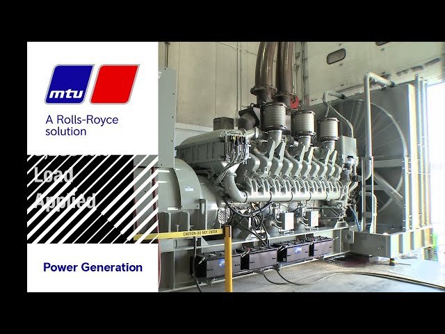 NFPA 110 Type 10 Generator Set Load Acceptance Testing Of 3250 kW MTU Onsite Energy Generator Set