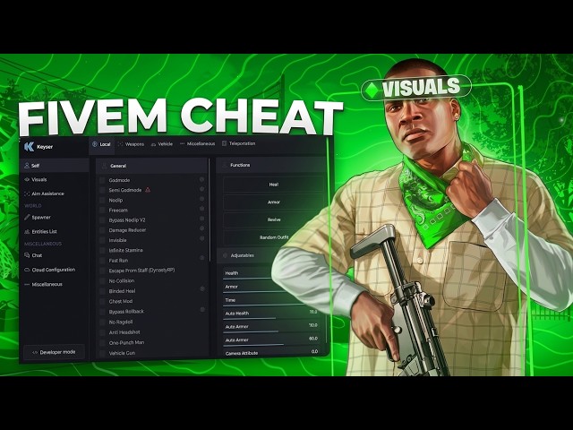 BEST FIVEM CHEATS FOR *FREE* (in 2026) 📢