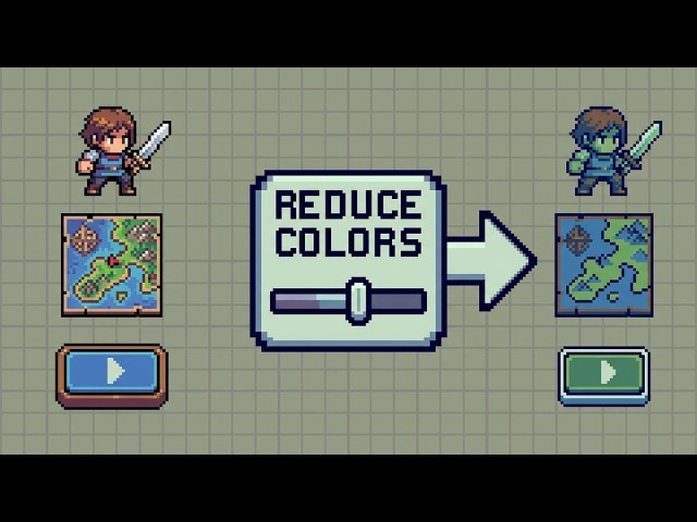 PixelLab Tutorial: How to Reduce Colors Like a Pro!