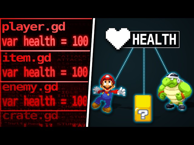 Stop Hardcoding Health (Use Composition in Godot 4)