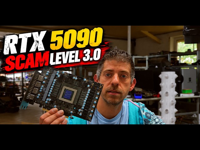 👉 RTX 5090 SCAM LEVEL 3.0! 😱 It’s actually a GTX 1080 Ti!