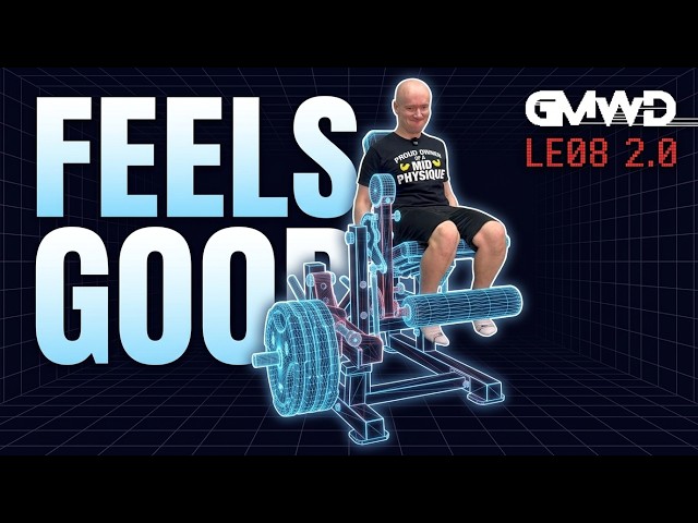The Best Leg Extension & Curl Combo Under $1000 - GMWD LE08 2.0
