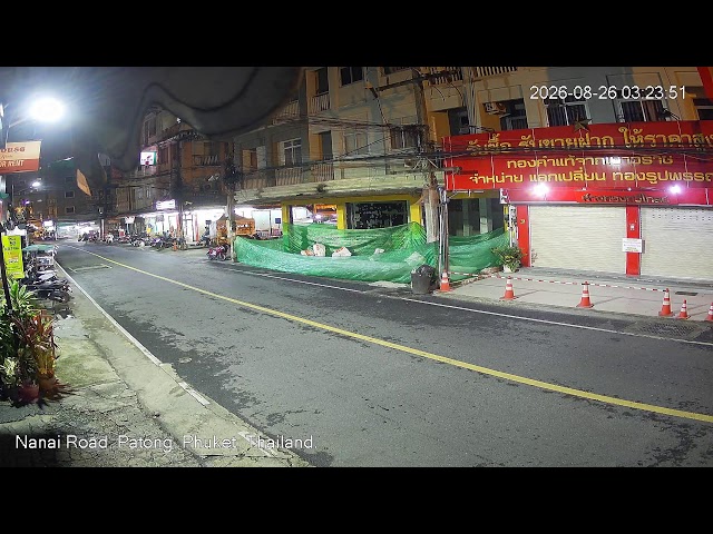 Nanai Road, Patong, Phuket, Thailand | Landmark Bar | Live Camera Stream