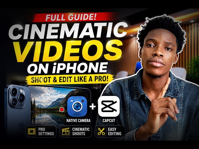 YOUR I PHONE CAN SHOOT LIKE A $5000 CAMERA! here`s how to shoot high quality cinematic videos