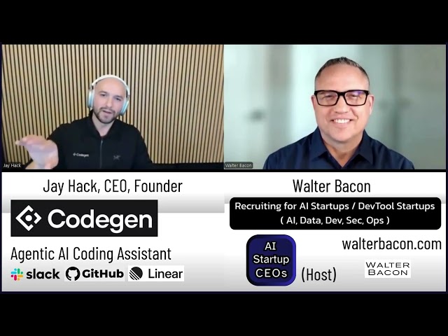 CEO Spotlight, Jay Hack, Codegen.com