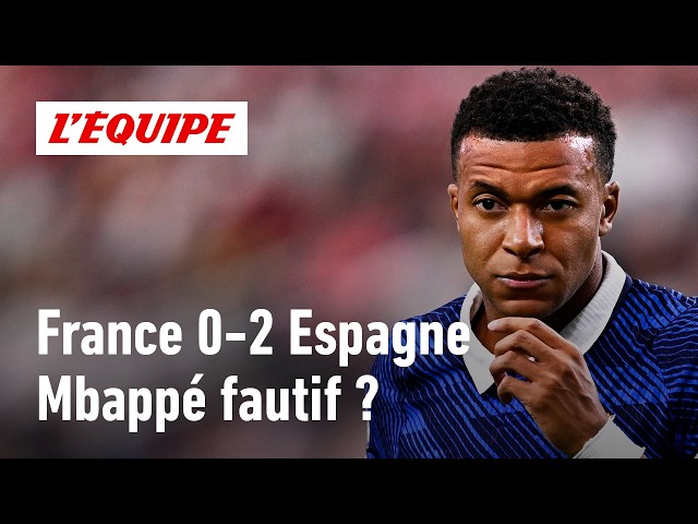 "Mbappé isn't pressing": Is the captain of Les Bleus to blame against Spain?