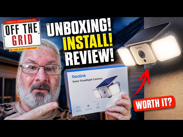 I Put This Solar Floodlight Camera to the TEST! | Reolink Solar Floodlight Camera Review
