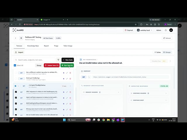 API Testing Made Easy with AutoBIQ's New UI | Petstore API Automation Demo