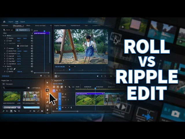Roll Edit vs Ripple Edit | Which One to Use?