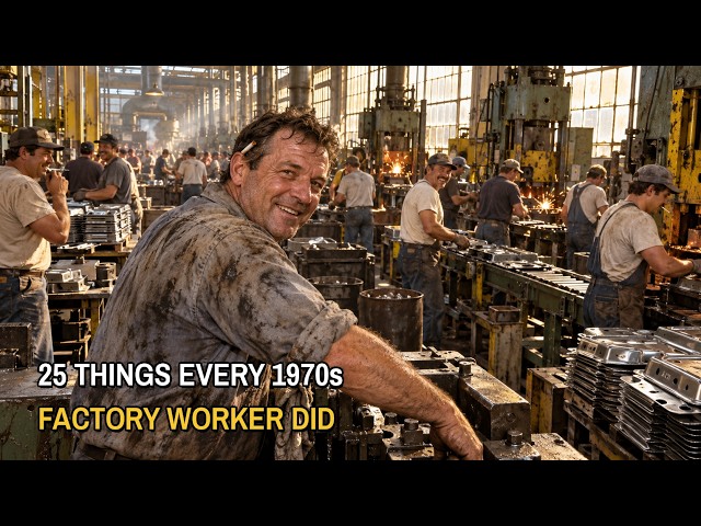 25 Things Every 1970s Factory Worker Did That Would Be Illegal Today