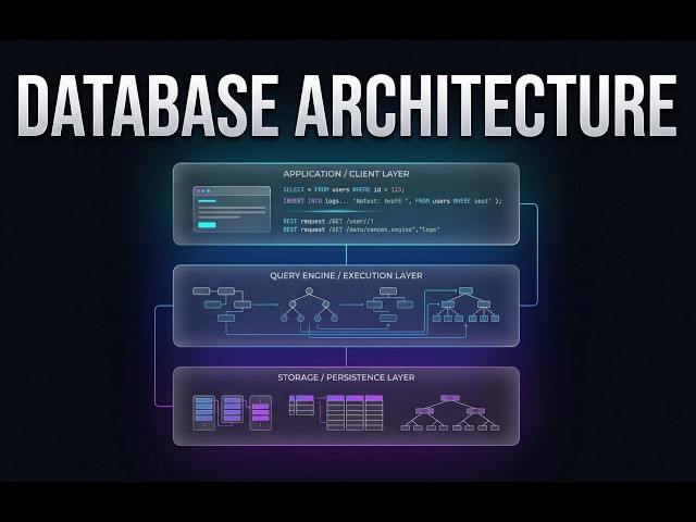 Database Architecture Explained from First Principles: How Data Systems Really Work Under the Hood