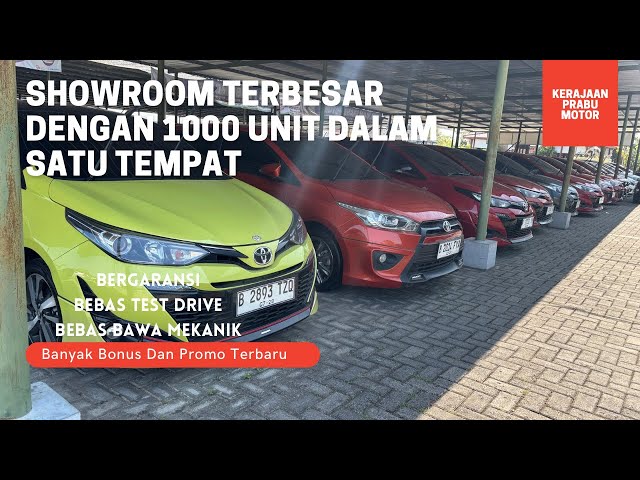 HUNDREDS OF UNITS ON CLEARANCE AT BELOW-MARKET PRICES ONLY AT KERAJAAN PRABU MOTOR