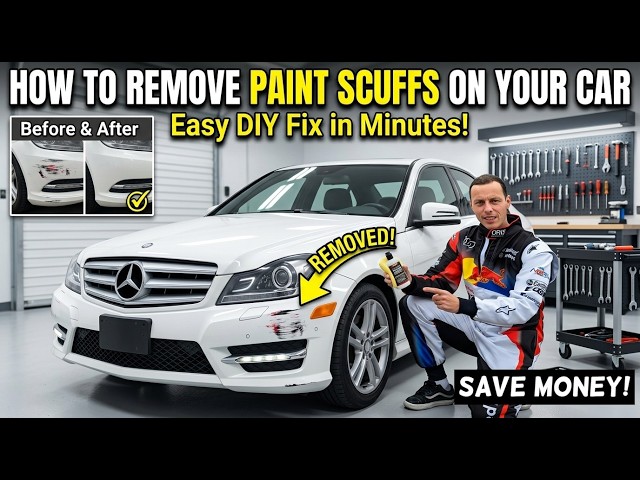 How to Remove Paint Scuffs on Your Car (Easy DIY Fix in Minutes!)