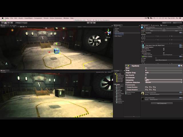 Physics Objects (Rigidbodies) - Unity Official Tutorials