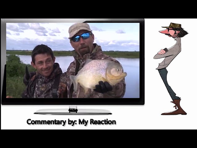 My Reaction on Piranha bites finger half off stupid guy