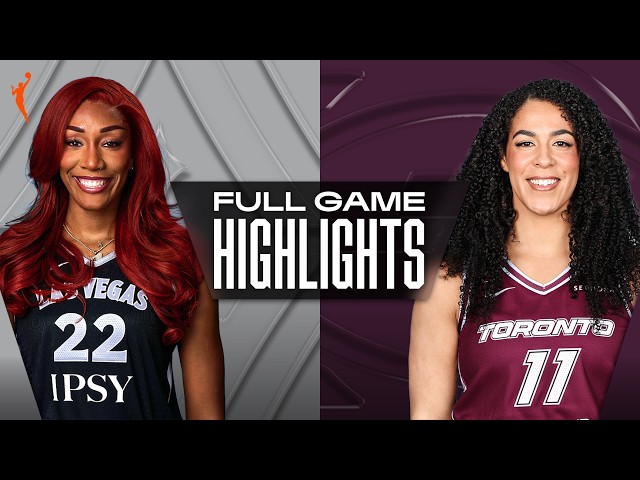 Las Vegas Aces vs. Toronto Tempo | FULL GAME HIGHLIGHTS | August 23, 2026