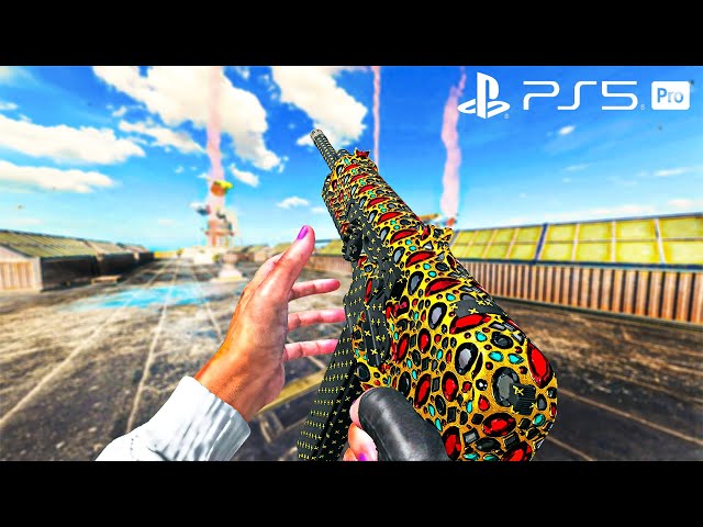 PS5 Pro Warzone Gameplay 1440p 120Hz High Settings on Rebirth Island (No Commentary)