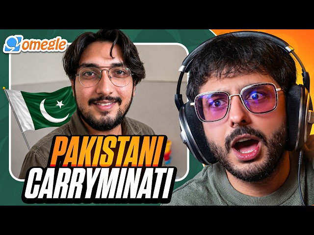 PAKISTANI CARRYMINATI ON OMEGLE