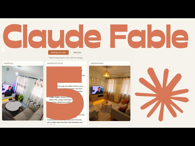 I Let Claude Fable 5 Redesign My Entire House - The Results SHOCKED Me