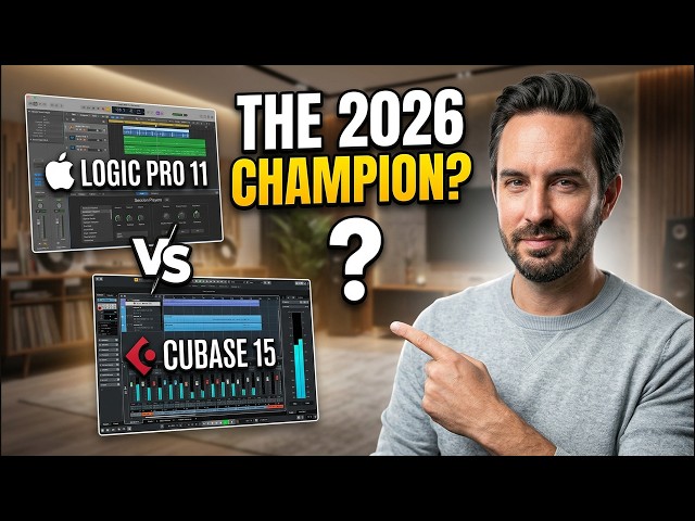Logic Pro 11 vs Cubase 15 - Which DAW Is Better in 2026?