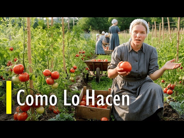 El Secreto Amish Para Cultivar Tomates Gigantes Ahorrando Dinero