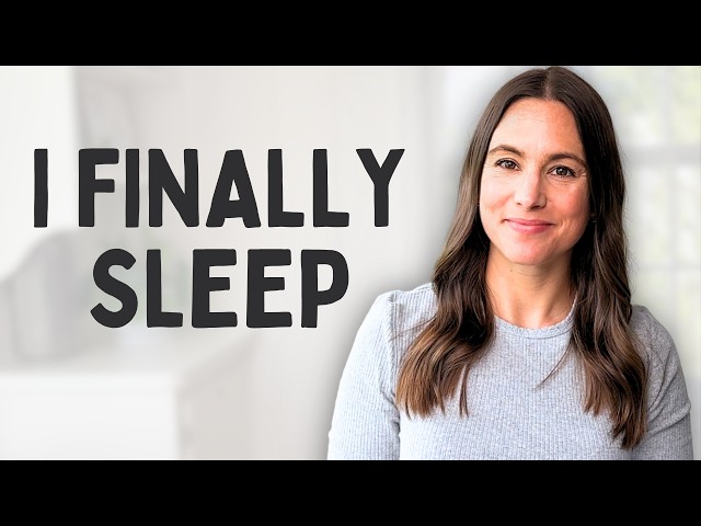 5 Things That Actually Fix Sleep in Perimenopause (No Prescriptions)