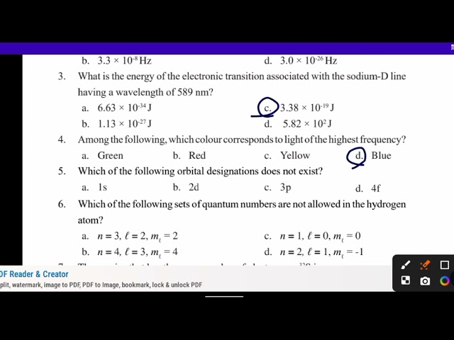 Chemistry grade 11 unit 1 review exercise