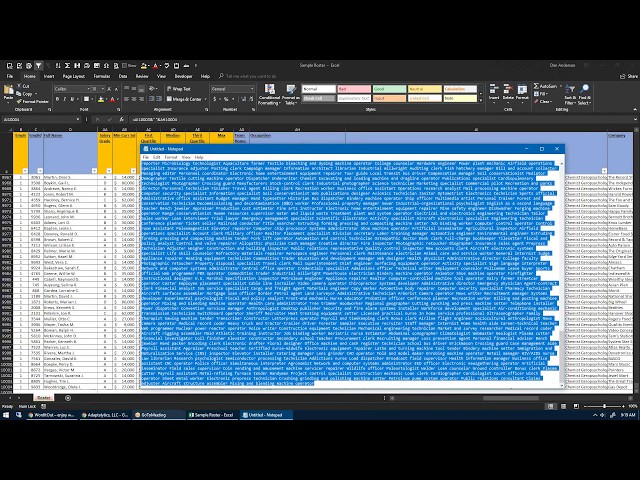 Excel 101: Basic Text Analysis and word clouds using pivot tables and other Excel tricks