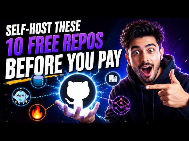 10 Best Free Open Source Repos You Can Self Host in 2026!