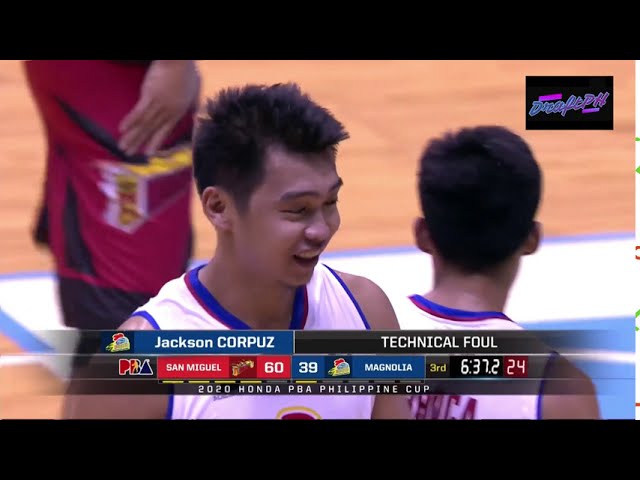 Debut de Jackson Corpuz con Magnolia Hotshots: Todas las posesiones (3/8/20)