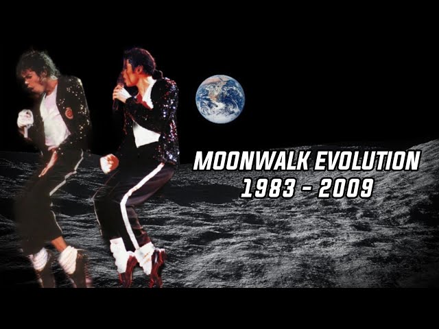 Michael Jackson - Billie Jean Moonwalk Evolution (1983-2009)