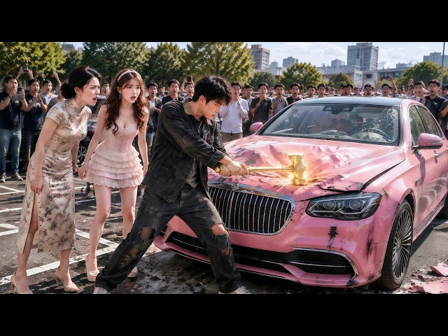 Abused by wife and daughter,he smashed their car,boiled their pet dog,be billions!